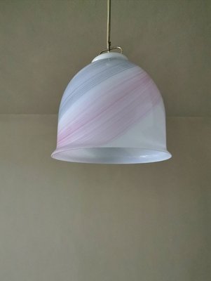 Murano Colored Glass Pendant Lamp, Italy, 1970s-ZST-801480