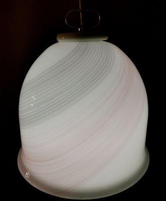 Murano Colored Glass Pendant Lamp, Italy, 1970s-ZST-801480