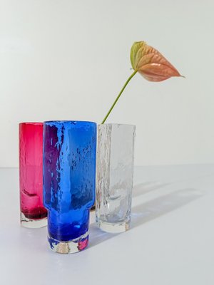 Murano Colored Long Drink Glasses by Nason Moretti, Italy, 1960s, Set of 12-UIW-2034456