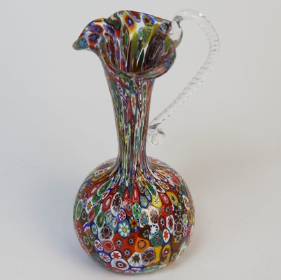 Murano Crystal Vase from Fratelli Toso, 1960s-NE-1451402