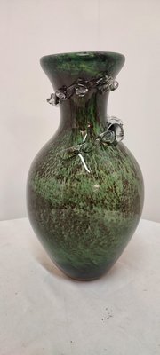 Murano Crystal Vase, Italy, 1970s-RGF-1352094