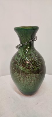 Murano Crystal Vase, Italy, 1970s-RGF-1352094