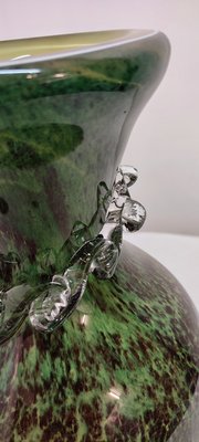 Murano Crystal Vase, Italy, 1970s-RGF-1352094