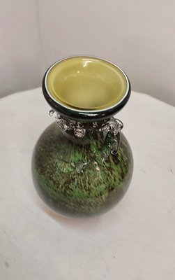 Murano Crystal Vase, Italy, 1970s-RGF-1352094