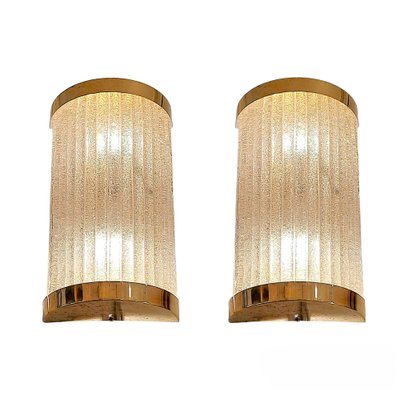 Murano Crystal Wall Lights, Set of 2-RFP-1817729