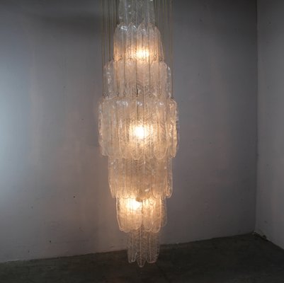 Murano Crystals Waterfall Ceiling Lamp Chandelier-NE-1229267