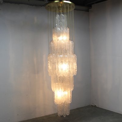 Murano Crystals Waterfall Ceiling Lamp Chandelier-NE-1229267