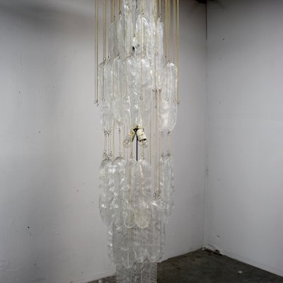 Murano Crystals Waterfall Ceiling Lamp Chandelier-NE-1229267