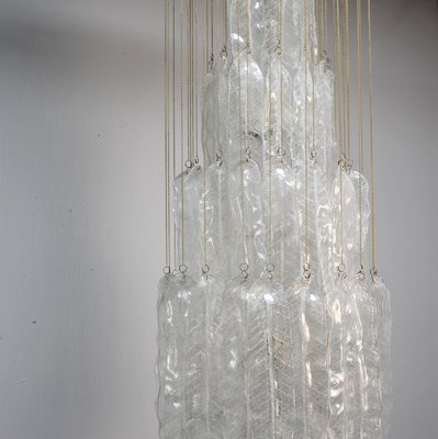 Murano Crystals Waterfall Ceiling Lamp Chandelier-NE-1229267