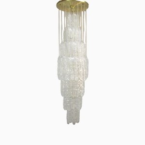 Murano Crystals Waterfall Ceiling Lamp Chandelier-NE-1229267