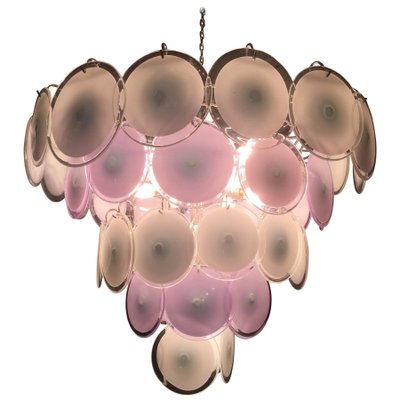 Murano Disc Chandelier from Vistosi, 1970s-MBH-1032269