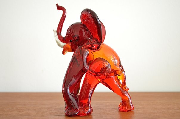 Murano Elephant attributed to Ercole Barovier for Barovier & Toso, 1950s-OV-1384154