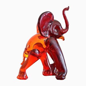 Murano Elephant attributed to Ercole Barovier for Barovier & Toso, 1950s-OV-1384154