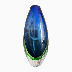 Murano Flavio Polished Glass Vase by Flavio Poli-AVC-1313985