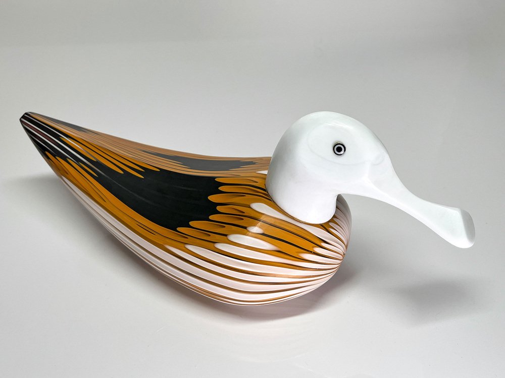 Murano Glass Anatra Duck by Toni Zuccheri for Venini, 1980-LBS-1726484