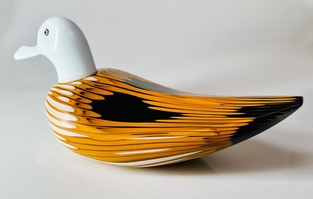 Murano Glass Anatra Duck by Toni Zuccheri for Venini, 1980