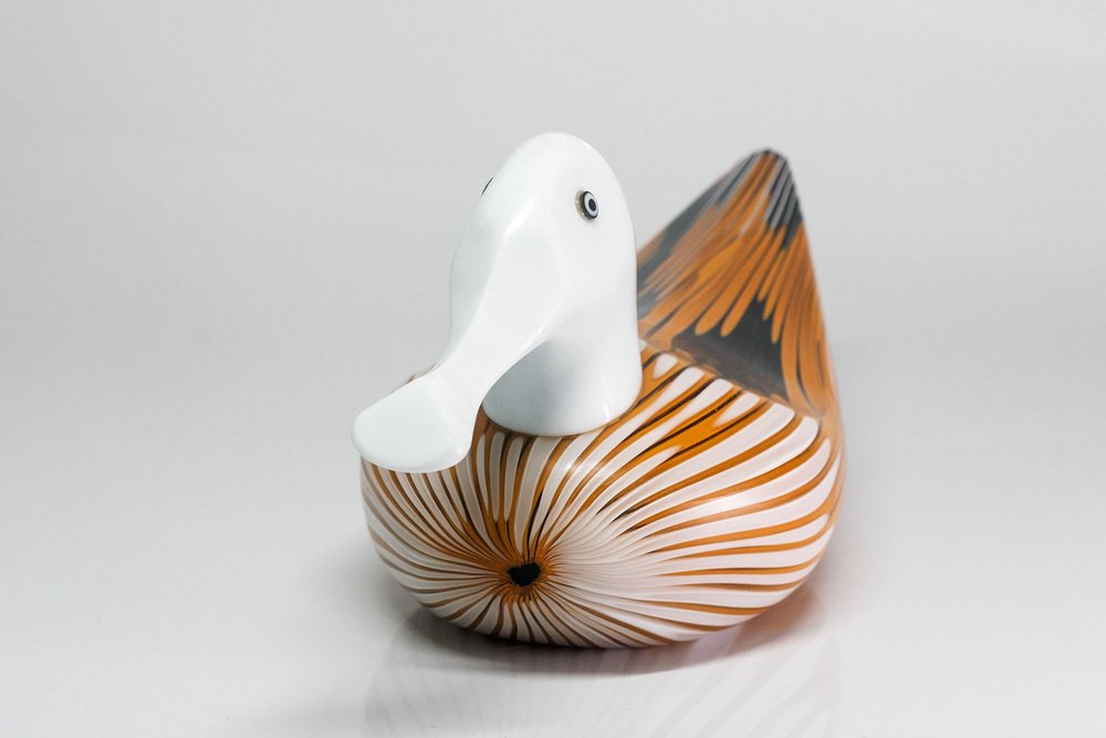 Murano Glass Anatra Duck by Toni Zuccheri for Venini, 1980