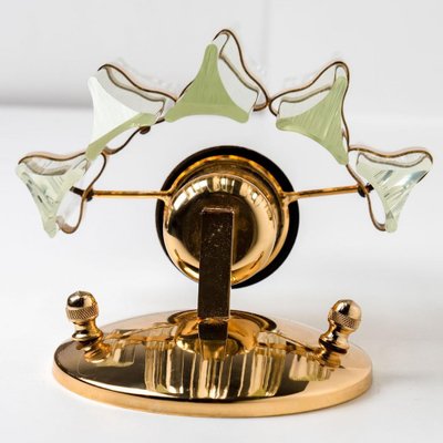 Murano Glass and Brass Sconce in the style of Venini, Italy, 1975-VDW-1403251