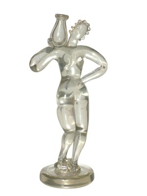 Murano Glass Art Deco Figure by Napoleone Martinuzzi for CVM Cappellin, 1930-KGD-2032165