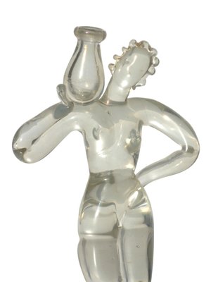 Murano Glass Art Deco Figure by Napoleone Martinuzzi for CVM Cappellin, 1930-KGD-2032165