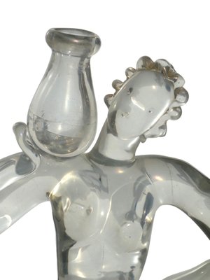 Murano Glass Art Deco Figure by Napoleone Martinuzzi for CVM Cappellin, 1930-KGD-2032165