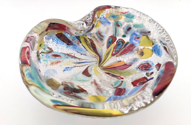 Murano Glass Ashtray attributed to Giulio Radi for Avem, 1960s-JPQ-2043097