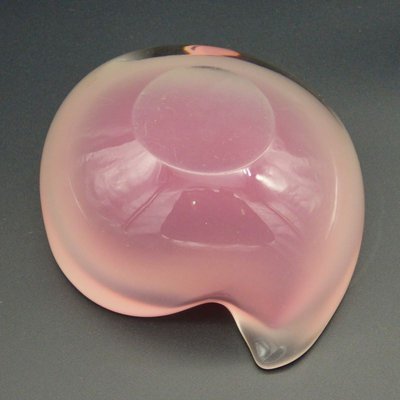 Murano Glass Ashtray in Pink by Archimede Seguso, 1950s-WK-1152819