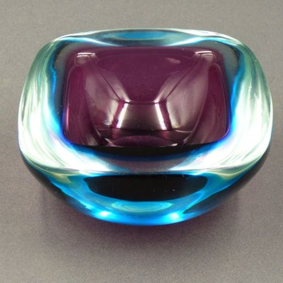 Murano Glass Ashtray, Italy, 1950s-WK-1105702