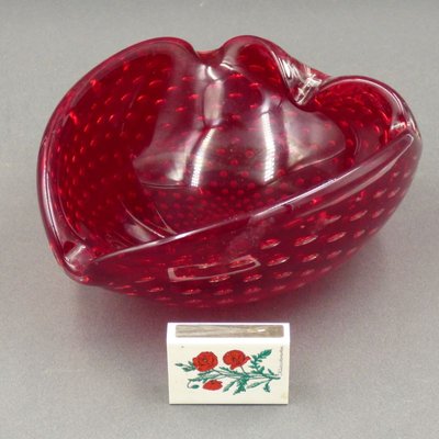 Murano Glass Ashtray, Italy, 1950s-WK-1105710