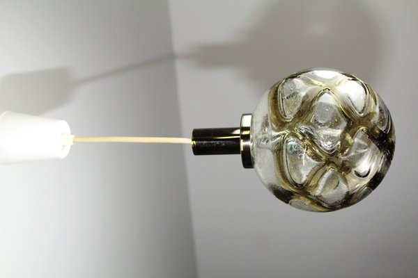 Murano Glass Ball Ceiling Lamp, 1960s-ZWH-646527