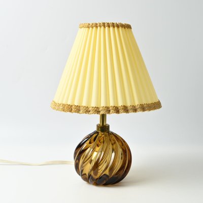 Murano Glass Ball Table Lamp from Venini, 1950s-IXK-1787933