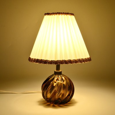 Murano Glass Ball Table Lamp from Venini, 1950s-IXK-1787933