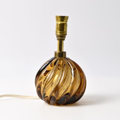 Murano Glass Ball Table Lamp from Venini, 1950s-IXK-1787933