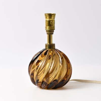 Murano Glass Ball Table Lamp from Venini, 1950s-IXK-1787933