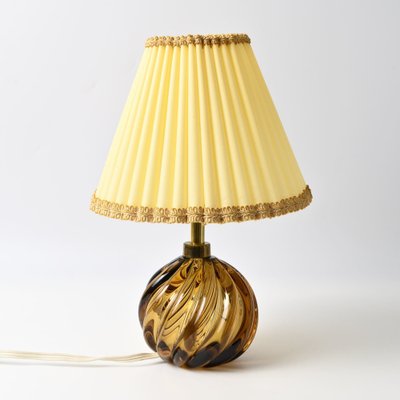 Murano Glass Ball Table Lamp from Venini, 1950s-IXK-1787933