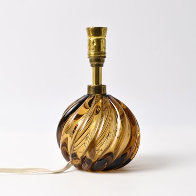 Murano Glass Ball Table Lamp from Venini, 1950s-IXK-1787933