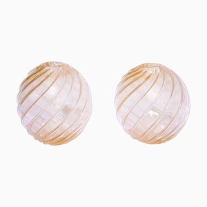 Murano Glass Balls, 1950s, Set of 2-ZCI-910146