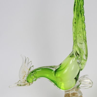 Murano Glass Bird Figure by Paolo Venini for Venini-NE-920168