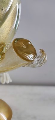 Murano Glass Bird Figurine by Livio Seguso for Salviati Furnace, 1980s-INI-1797524