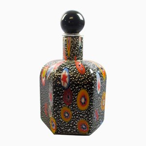 Murano Glass Bottle Murrin Flathers by Michielotto, 1988-PWG-1770481