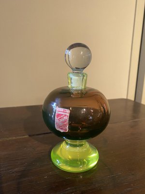 Murano Glass Bottle with Topper-TEP-1804989