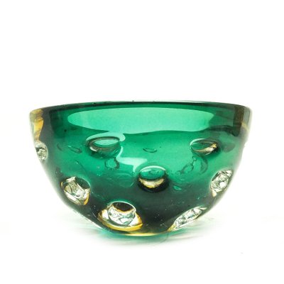 Murano Glass Bowl from Mandruzzato by Galliano Ferro, Italy, 1950s-BKO-1462043