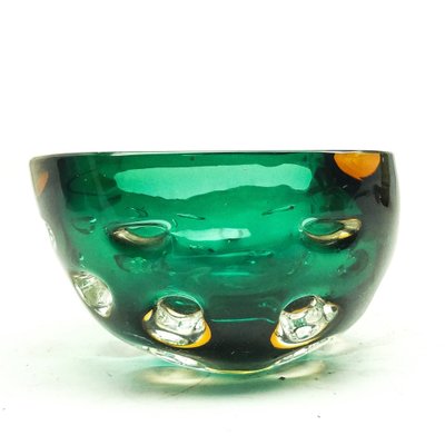 Murano Glass Bowl from Mandruzzato by Galliano Ferro, Italy, 1950s-BKO-1462043