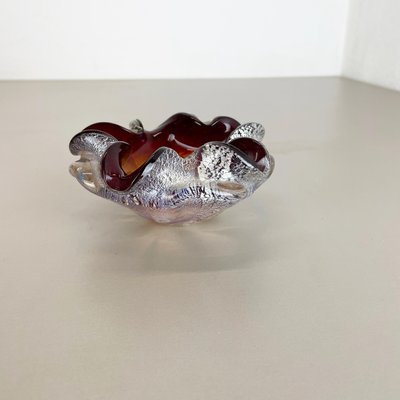 Murano Glass Bowl or Ashtray by Barovier and Toso, Italy, 1970s-QZ-1146314