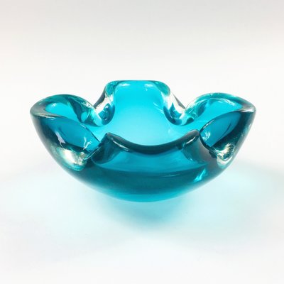 Murano Glass Bowl or Ashtray by Flavio Poli, Italy, 1960s-BMM-1407492