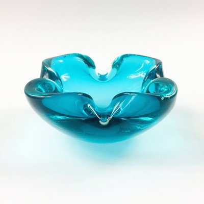 Murano Glass Bowl or Ashtray by Flavio Poli, Italy, 1960s-BMM-1407492