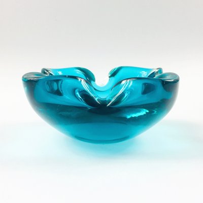 Murano Glass Bowl or Ashtray by Flavio Poli, Italy, 1960s-BMM-1407492