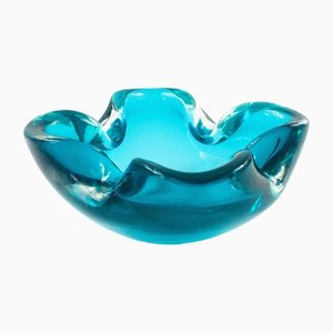 Murano Glass Bowl or Ashtray by Flavio Poli, Italy, 1960s-BMM-1407492