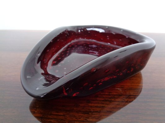 Murano Glass Bowl or Ashtray from Venini, 1960s-RDW-838378