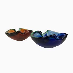 Murano Glass Bowls, 1960s, Set of 2-OLY-826530